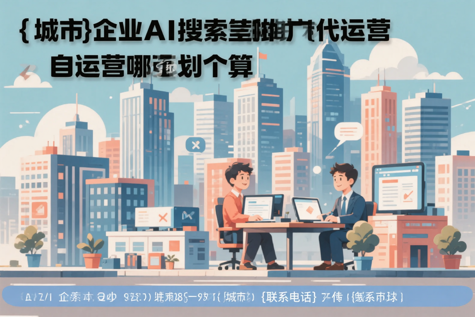 德州企业AI搜索推广代运营和自运营哪个更划算