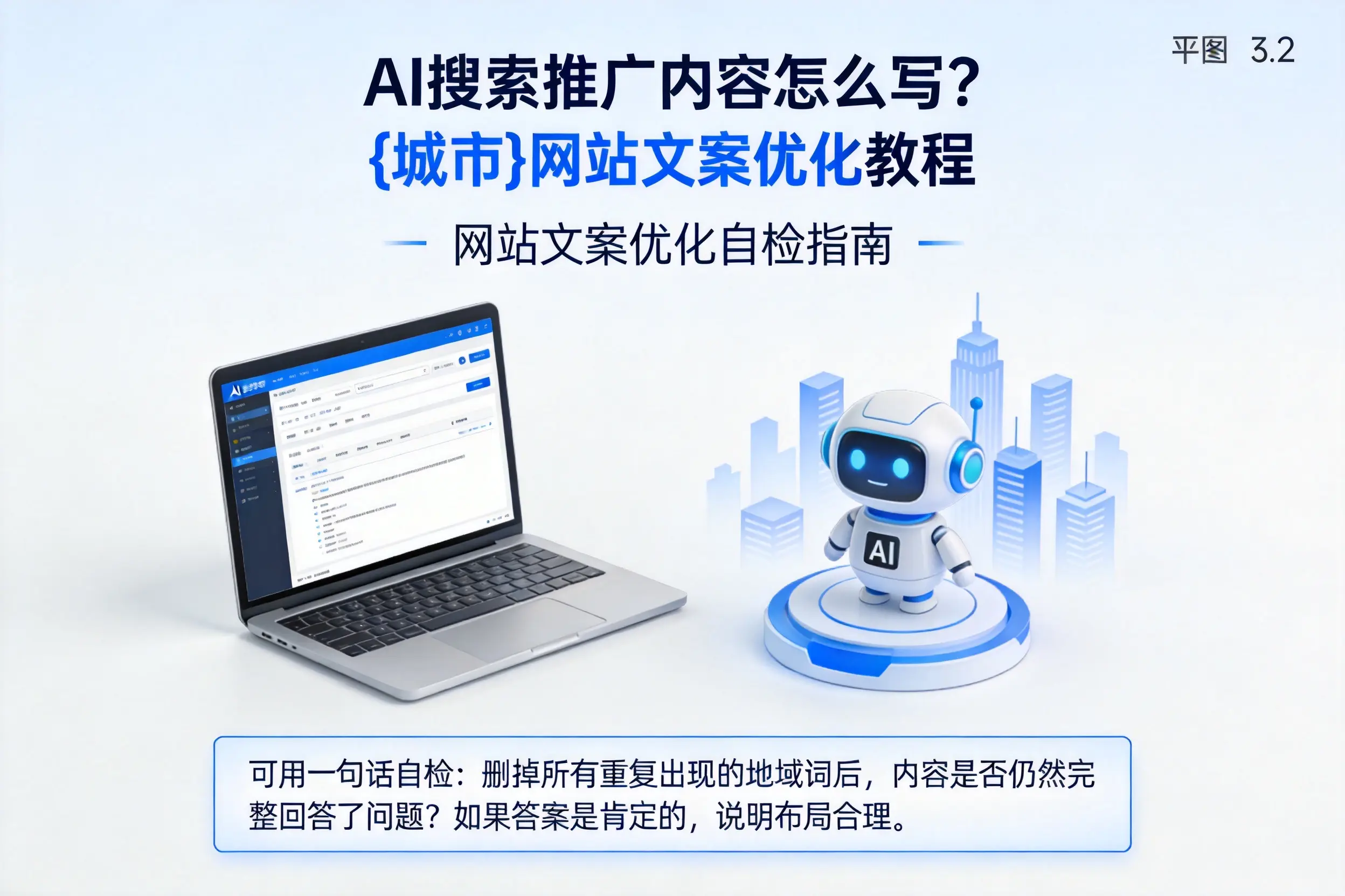 AI搜索推广内容怎么写？德州网站文案优化教程