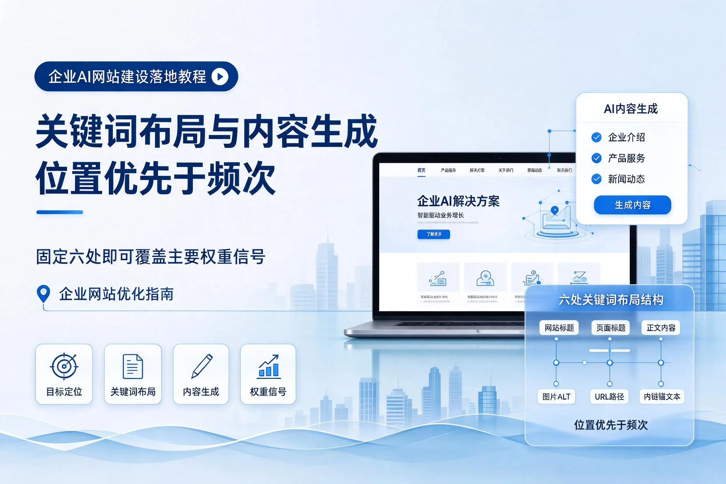 德州企业AI网站建设落地教程：关键词布局与内容生成